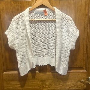 NY Collection 2X open cardigan sweater